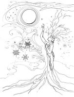 Winter\'s Night Dryad